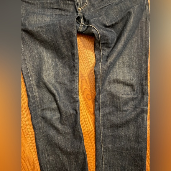Lacoste raw denim blue jeans 32x30 skinny fit - Picture 8 of 9